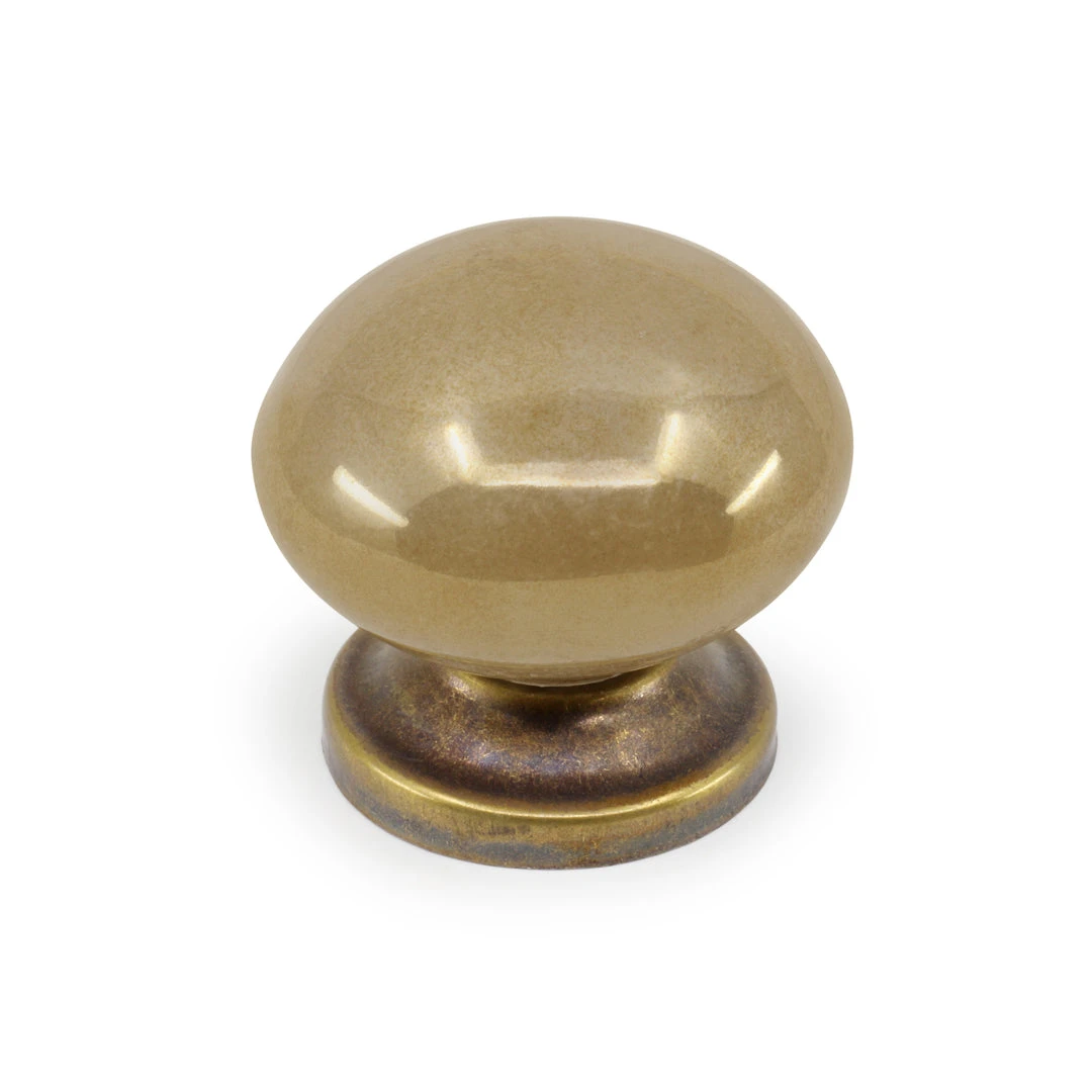 Dritz Ceramic Fancy Glaze Knob, Brown 5 Dritz Ceramic Fancy Glaze Knob, Brown
