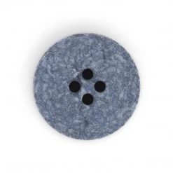 Dritz Recycled Cotton Round Stitch Button, 20mm, 3 Pc Buttons & Cover Buttons