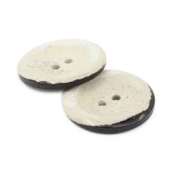 Dritz Recycled Hemp Round Button, 25mm, 2 Pc 35 Dritz Recycled Hemp Round Button, 25mm, 2 Pc