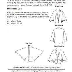 Indygo Junction Warm & Cozy Wrap Pattern