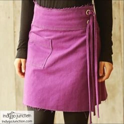 Indygo Junction Sidekick Wrap Skirt Pattern, PDF Download Apparel