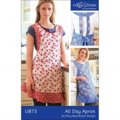 Indygo Junction All Day Apron Pattern, Shippable Aprons