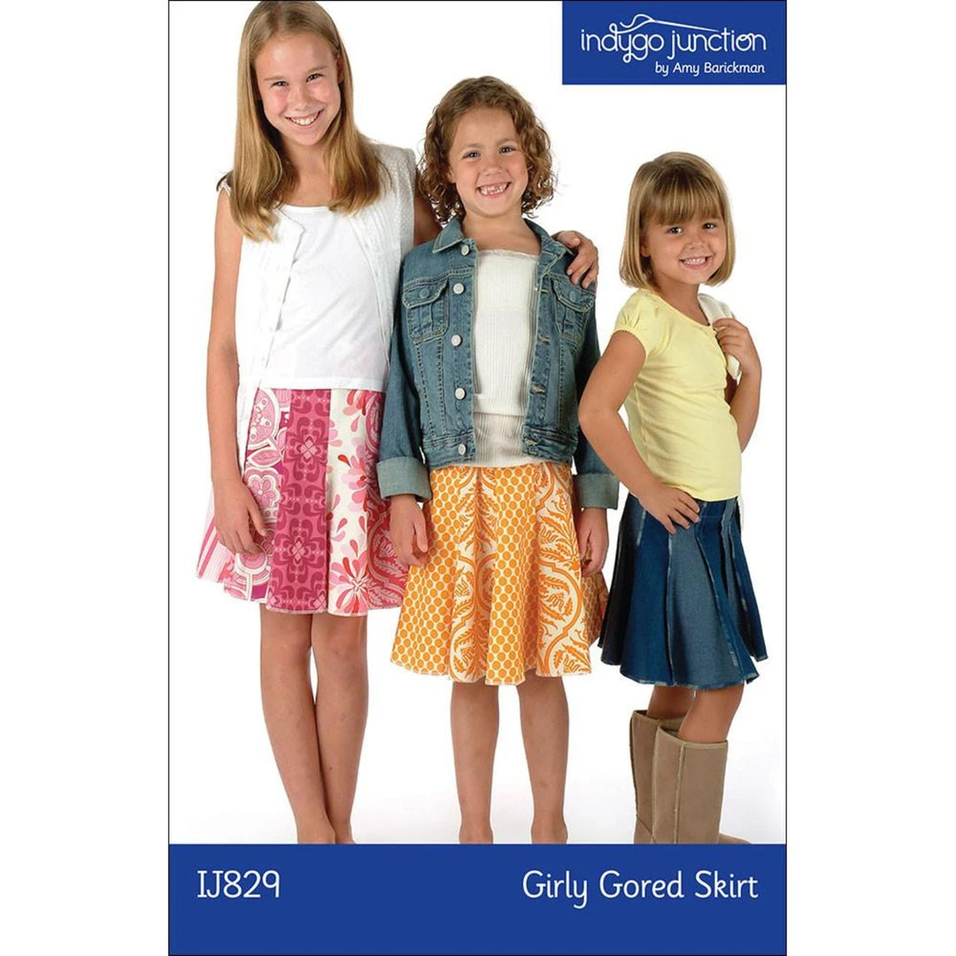 Indygo Junction Girly Gored Skirt Pattern 3 Indygo Junction Girly Gored Skirt Pattern