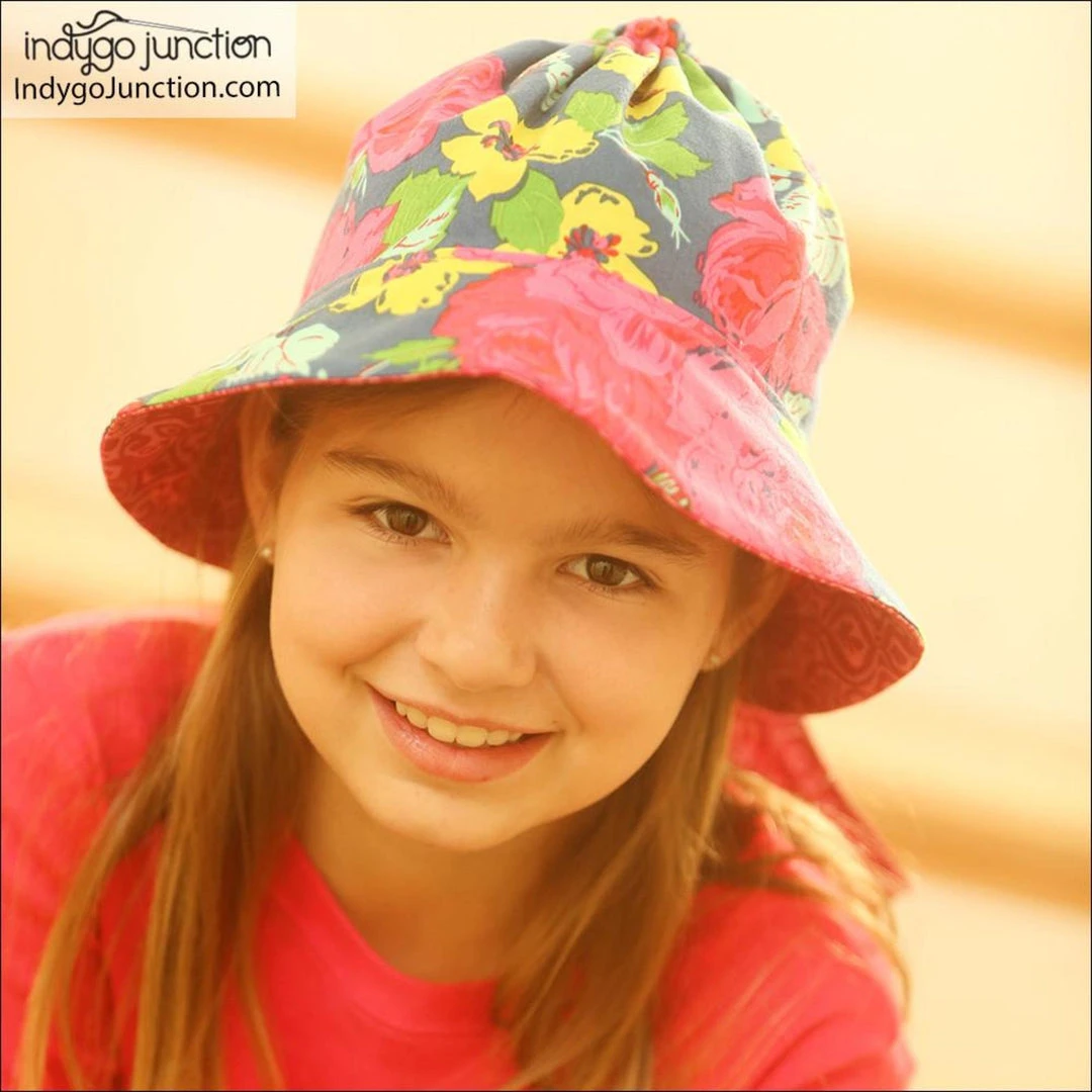 Indygo Junction Purses & Accessories Simple Sunbonnet Hat Pattern, PDF Download 5 Indygo Junction Purses & Accessories Simple Sunbonnet Hat Pattern, PDF Download