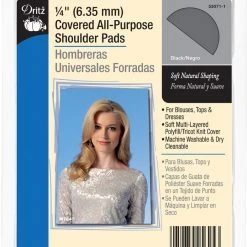 Dritz 1/4" Covered All-Purpose Shoulder Pads 14 Dritz 1/4