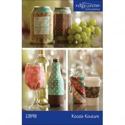 Indygo Junction Home & Storage Koozie Kouture Bottle, Cup & Can Covers Pattern, PDF Download
