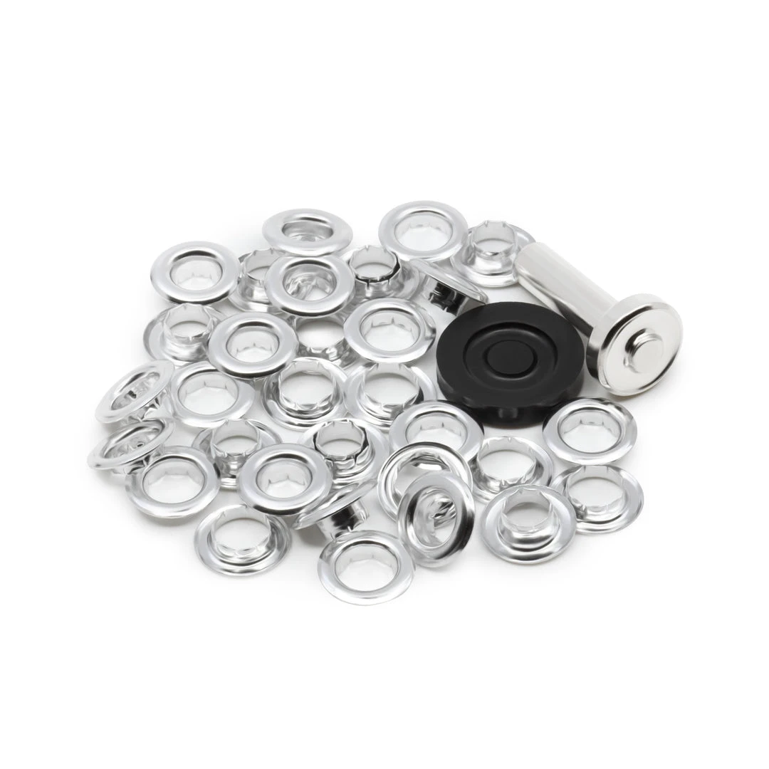 Dritz Eyelets, Grommets & Rivets 1/4" Large Eyelets, 15 Sets 11 Dritz Eyelets, Grommets & Rivets 1/4" Large Eyelets, 15 Sets