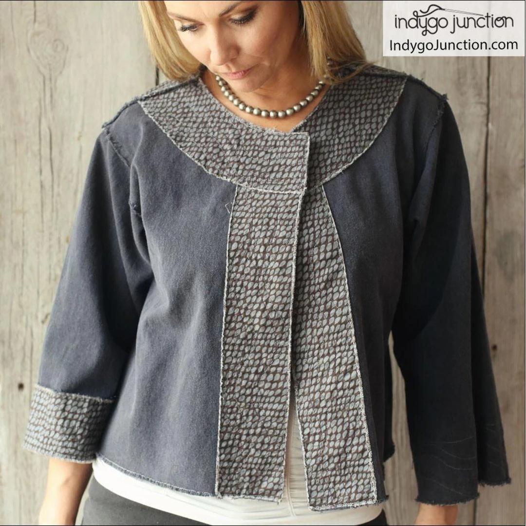 Indygo Junction Apparel Cutting Edge Jacket Pattern 6 Indygo Junction Apparel Cutting Edge Jacket Pattern