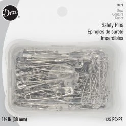 Dritz 1-1/2" Safety Pins, 125 Pc