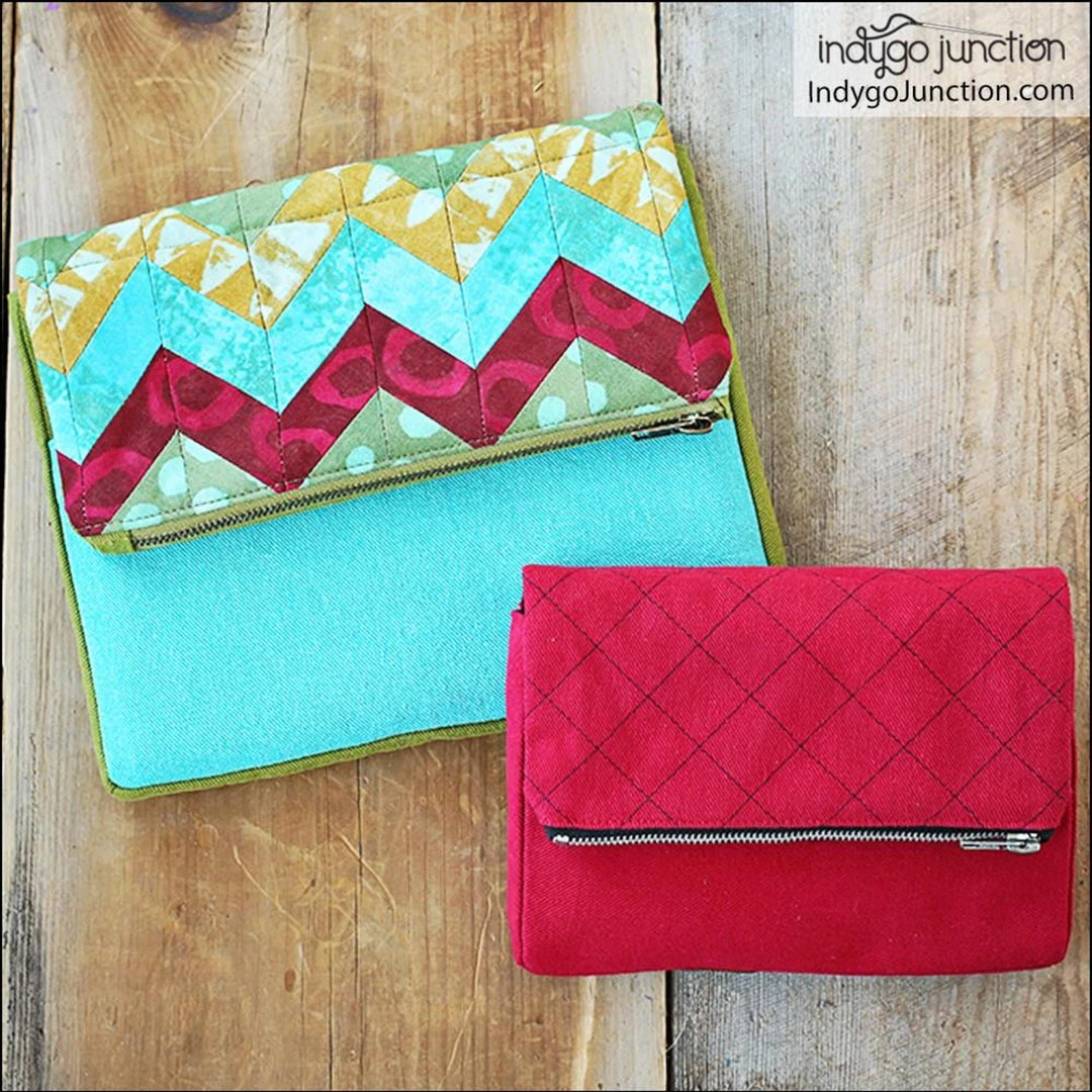 Indygo Junction Quilted Chevron Travel Tech Pouch Pattern, PDF Download Purses & Accessories 6 Indygo Junction Quilted Chevron Travel Tech Pouch Pattern, PDF Download Purses & Accessories