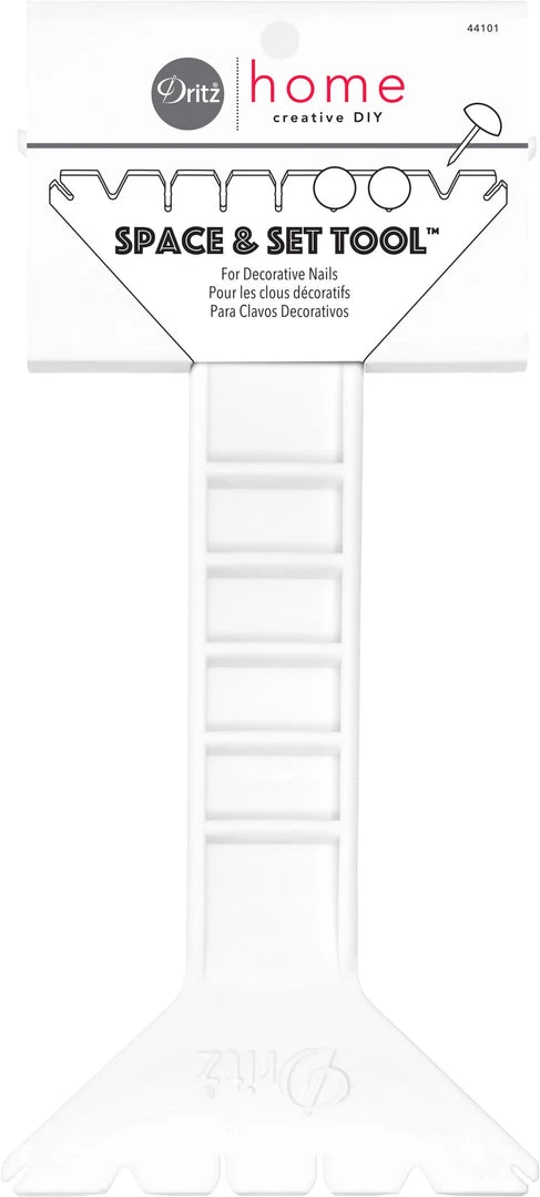 Dritz Space & Set Tool For Decorative Nails 3 Dritz Space & Set Tool For Decorative Nails