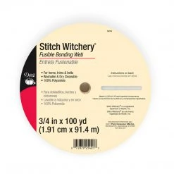 Dritz Adhesives & Tape Stitch Witchery Fusible Bonding Web, Regular Weight, White 24 Dritz Adhesives & Tape Stitch Witchery Fusible Bonding Web, Regular Weight, White