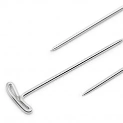 Dritz 1" T-Pins, Nickel, 75 Pc