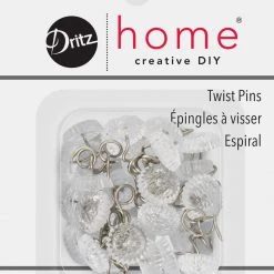 Dritz Twist Pins, Clear Pins & Needles
