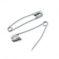 Dritz Pins & Accessories 1-1/2" Curved Safety Pins, Nickel, 40 Pc