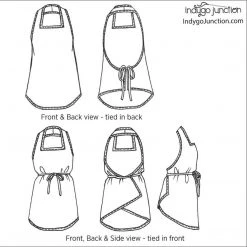 Indygo Junction Ooh La La Apron Pattern, PDF Download Aprons