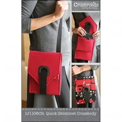 Indygo Junction Quick Grommet Crossbody Purse Pattern, PDF Download