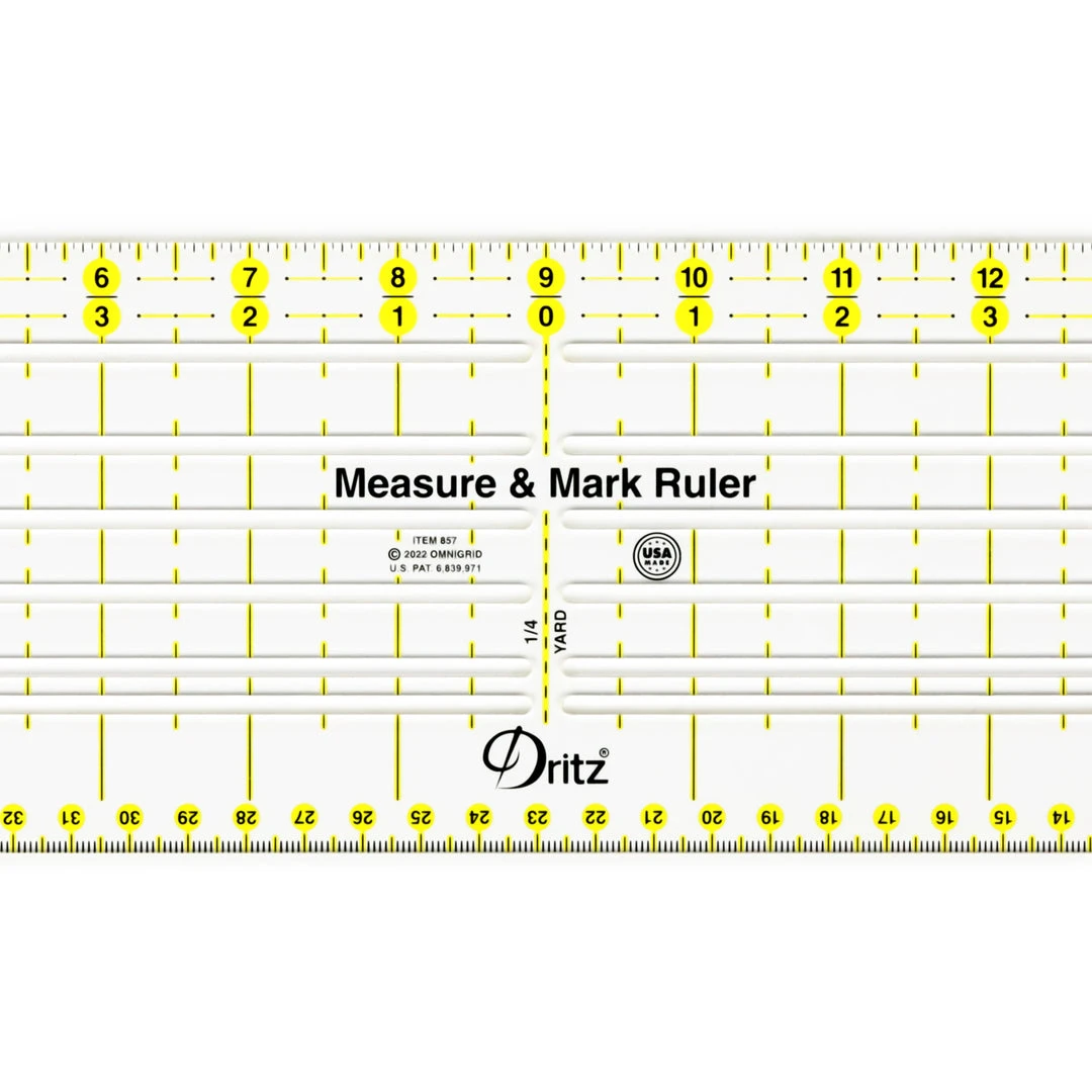 Dritz Measure & Mark Ruler 4 Dritz Measure & Mark Ruler