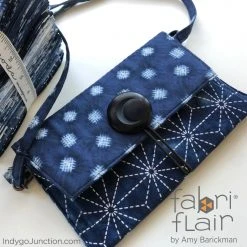 Indygo Junction Crafts & Toys Pocketbook Wristlet Fabriflair Pattern