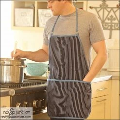 Indygo Junction Upcycled Shirt Apron & Smock Pattern, PDF Download