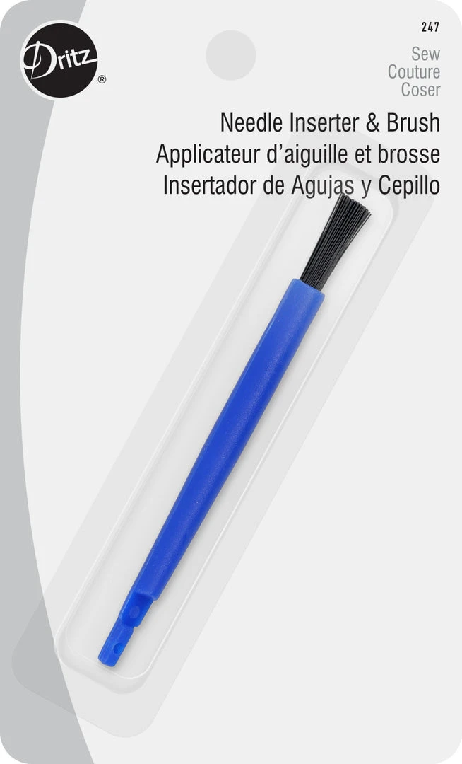 Dritz Needle Inserter With Brush 3 Dritz Needle Inserter With Brush