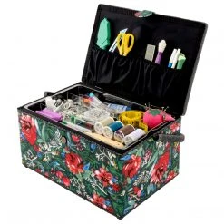 Dritz Rectangular Sewing Basket, XL Sewing Baskets & Storage
