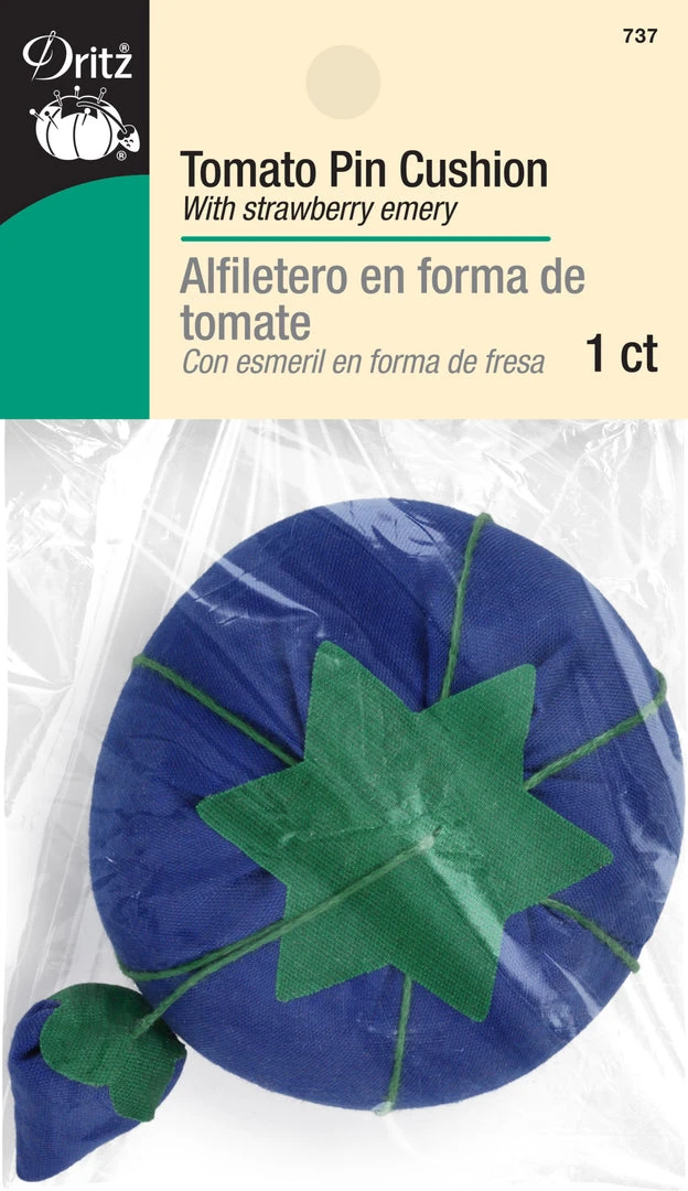 Dritz Tomato Pin Cushions With Strawberry Emery, 3-Pack 5 Dritz Tomato Pin Cushions With Strawberry Emery, 3-Pack