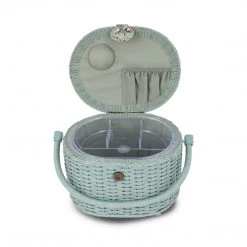 Dritz Oval Weaved Sewing Basket, Small Sewing Baskets & Storage 8 Dritz Oval Weaved Sewing Basket, Small Sewing Baskets & Storage