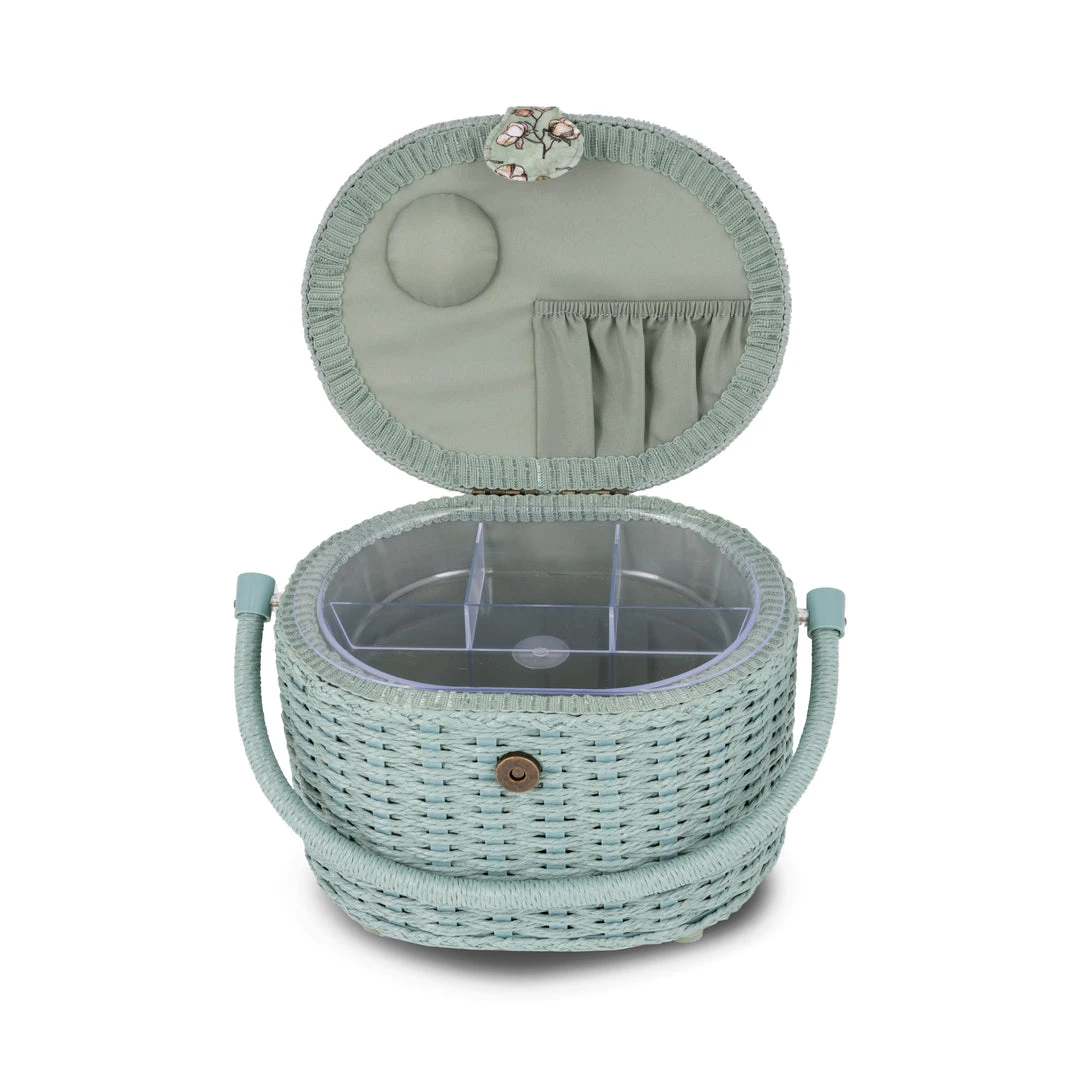 Dritz Oval Weaved Sewing Basket, Small Sewing Baskets & Storage 5 Dritz Oval Weaved Sewing Basket, Small Sewing Baskets & Storage