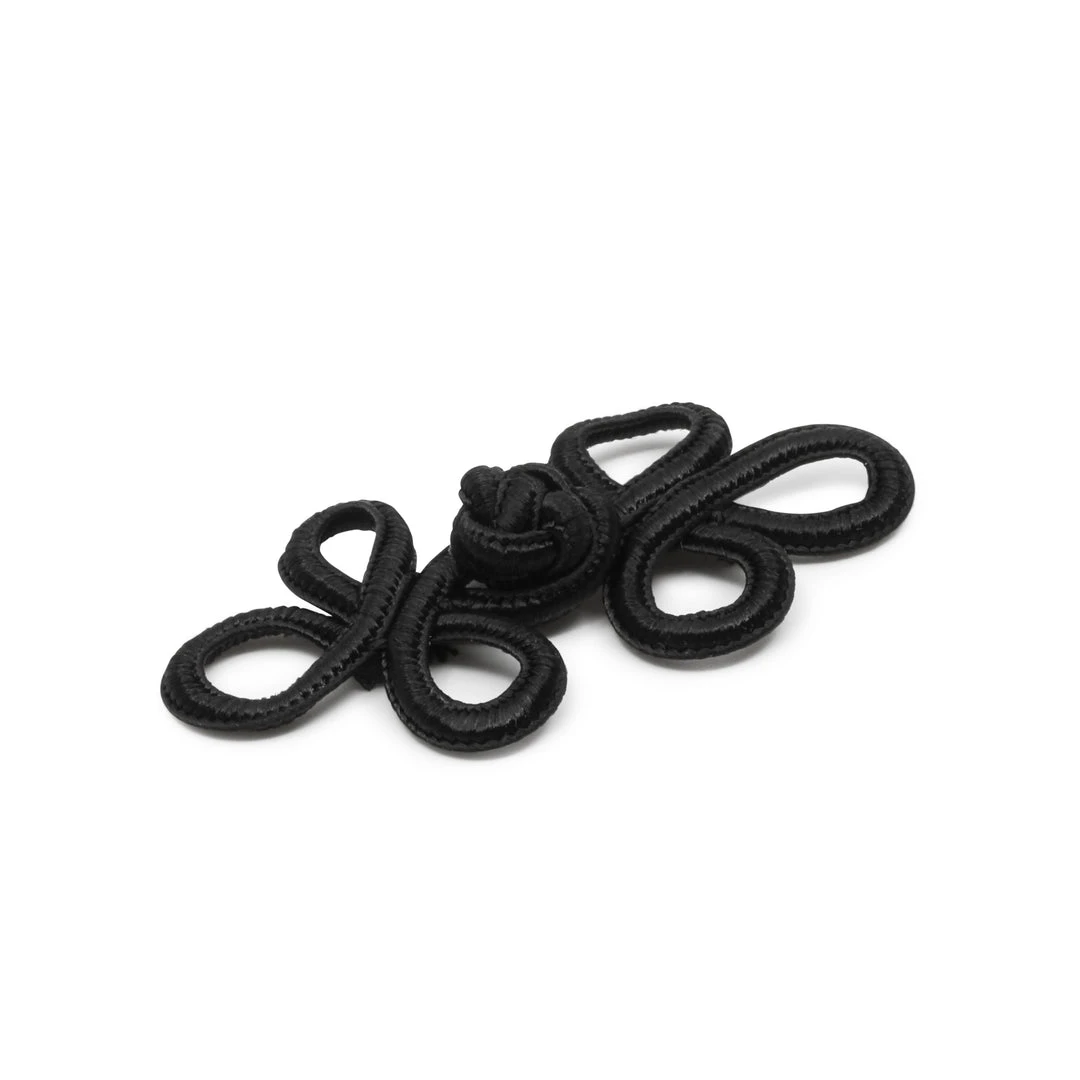Dritz 2" Frog Closure Set, Black 6 Dritz 2" Frog Closure Set, Black