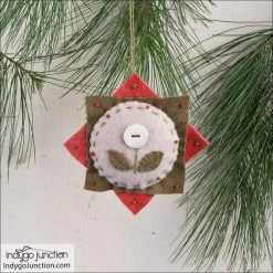 Indygo Junction Hearth & Home Holiday Ornament Pattern, PDF Download
