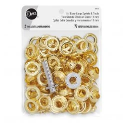 Dritz 7∕16" Extra-Large Eyelets & Tools, 72 Sets