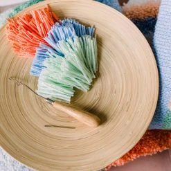 LoRan Yarn Accessories Latch-Stitch Pillow Kit, 16