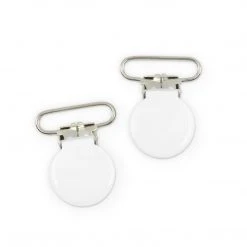 Dritz Specialty Closures 1" Suspender/Mitten Clips, 2 Pc