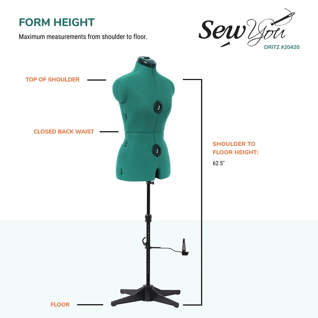 Dritz Sew You Adjustable Dress Form Dress Forms 19 Dritz Sew You Adjustable Dress Form Dress Forms