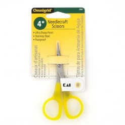 Omnigrid 4" Embroidery Scissors, Stainless Steel