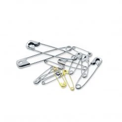 Dritz Pins & Accessories Safety Pins & Storage Box, Assorted Sizes, 100 Pc