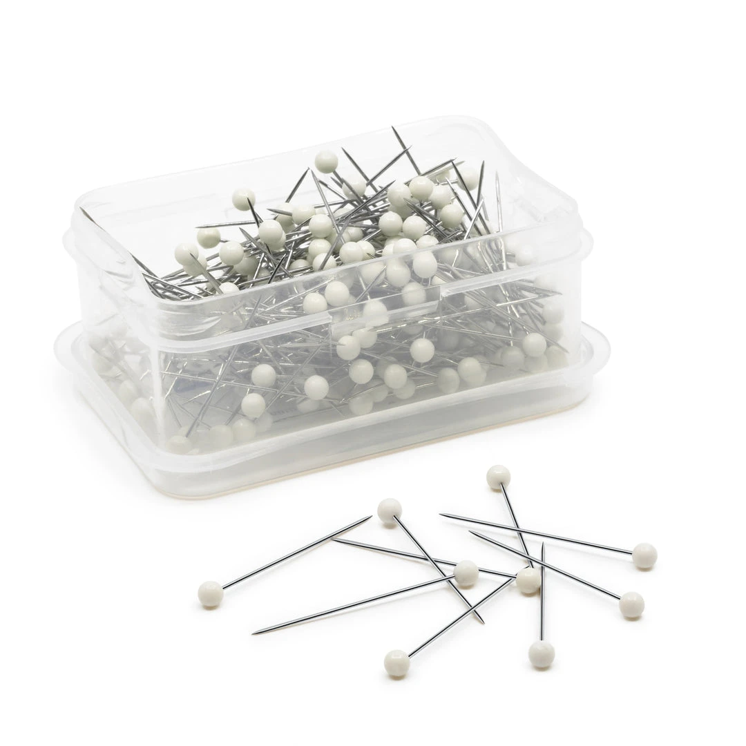 Dritz Pins & Accessories 1-1/2" Long Color Ball Pins, White, 250 Pc 5 Dritz Pins & Accessories 1-1/2" Long Color Ball Pins, White, 250 Pc