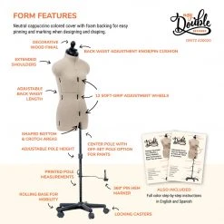 Dritz Dress Forms My Double Designer Adjustable Dress Form