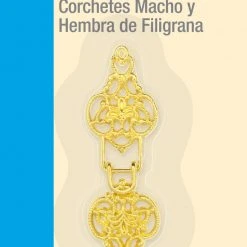 Dritz Filigree Hook & Eye, 1 Pc, Gold Hooks & Eyes