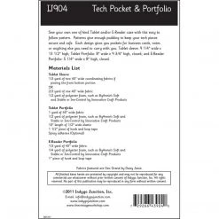 Indygo Junction Tech Pocket & Portfolio Pattern, PDF Download Purses & Accessories