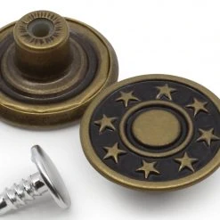 Dritz Jean Buttons, 6 Pc Buttons & Cover Buttons