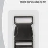Dritz 1" Parachute Buckle, Black 1 Dritz 1" Parachute Buckle, Black