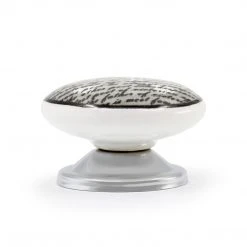 Dritz Ceramic Script Knob Outlet