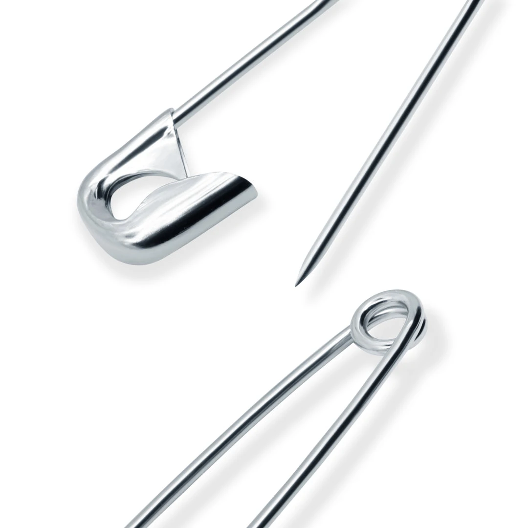 Dritz Pins & Accessories 3" Blanket Pins, Nickel, 2 Pc 5 Dritz Pins & Accessories 3" Blanket Pins, Nickel, 2 Pc