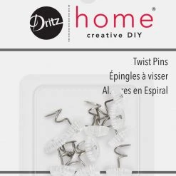 Dritz Twist Pins, Clear Pins & Needles