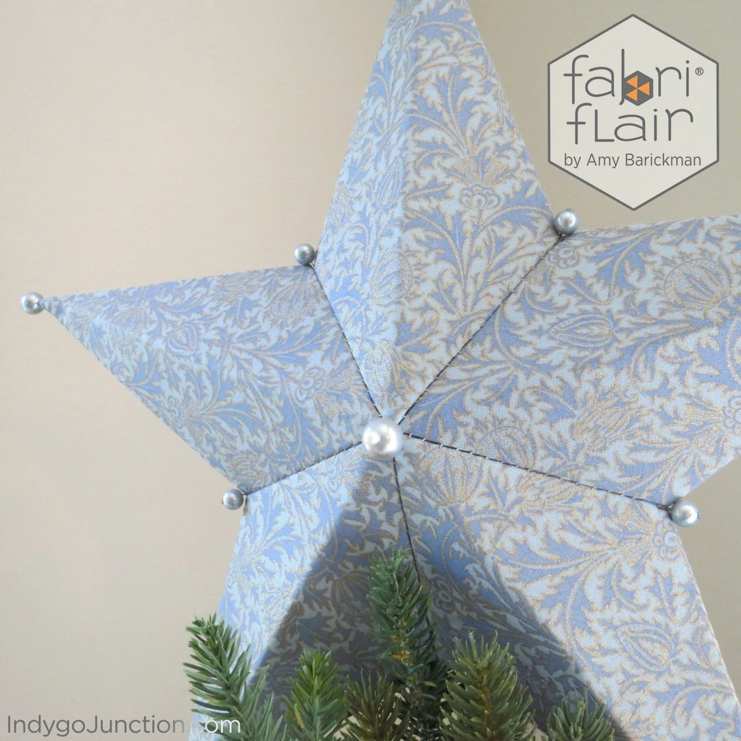Indygo Junction Crafts & Toys Tree Topper & Ornament Fabriflair Pattern 12 Indygo Junction Crafts & Toys Tree Topper & Ornament Fabriflair Pattern
