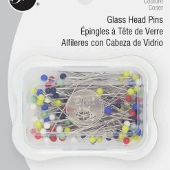 Dritz 1-1/4" Glass Head Pins, Assorted Pins & Accessories 13 Dritz 1-1/4