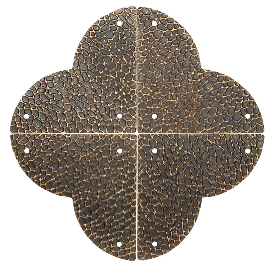 Dritz Textured Quatrefoil Corners, Large, 4pc 12 Dritz Textured Quatrefoil Corners, Large, 4pc