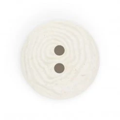 Dritz Recycled Corozo Round Button, 15mm, Light Gray, 4 Pc Buttons & Cover Buttons
